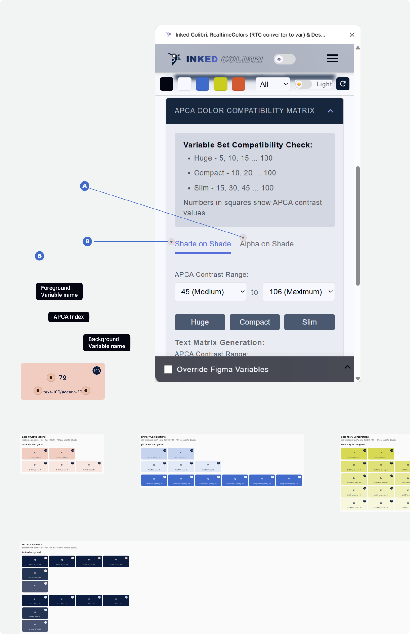 APCA Matrix How It Works