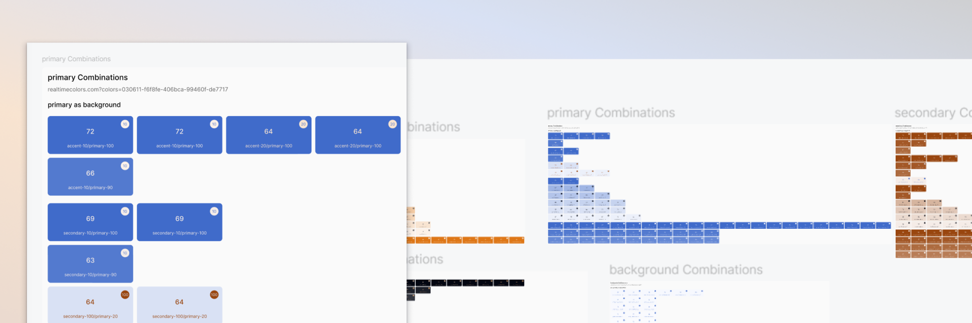 Explore APCA Accessibility Matrix